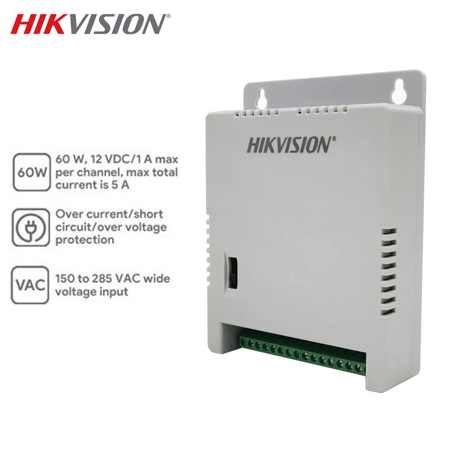 Adaptor Power Supply HIKVISION Multi Channel 8 Port - utama
